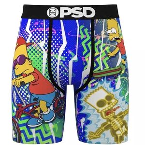 PSD The Simpsons Colorful Boxer Briefs